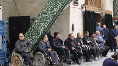 گزارش مصور از مراسم بزرگداشت جانباز شهید دکتر رضیعی در دانشگاه تهران 