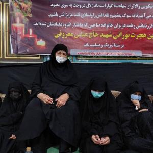 مادران شهدای مسجد امام زین‌العابدین(ع) کوی انقلاب اهواز 