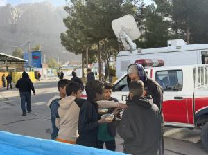 گزارشی مصور از ایستگاه صلواتی شهدای تهران(لشکر ۲۷ حضرت محمد صل‌الله علیه وآله)