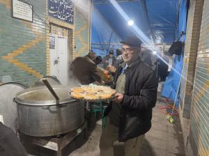 گزارشی مصور از ایستگاه صلواتی شهدای تهران(لشکر ۲۷ حضرت محمد صل‌الله علیه وآله)