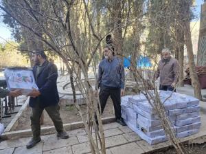 گزارشی مصور از ایستگاه صلواتی شهدای تهران(لشکر ۲۷ حضرت محمد صل‌الله علیه وآله)