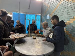 گزارشی مصور از ایستگاه صلواتی شهدای تهران(لشکر ۲۷ حضرت محمد صل‌الله علیه وآله)