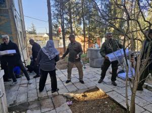گزارشی مصور از ایستگاه صلواتی شهدای تهران(لشکر ۲۷ حضرت محمد صل‌الله علیه وآله)