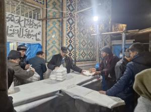 گزارشی مصور از ایستگاه صلواتی شهدای تهران(لشکر ۲۷ حضرت محمد صل‌الله علیه وآله)