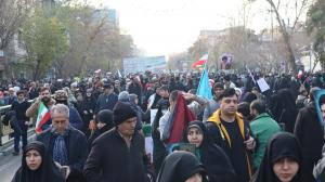 گزارش تصویری از حضور میلیونی مردم در راهپیمایی ۲۲ دی ماه