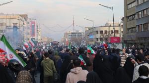 گزارش تصویری از حضور میلیونی مردم در راهپیمایی ۲۲ دی ماه