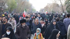 گزارش تصویری از حضور میلیونی مردم در راهپیمایی ۲۲ دی ماه