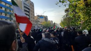 گزارش مصور از حماسه بصیرت‌مندانه ۲۲ دی و حضور دشمن‌شکن تهرانی‌ها/تصاویر