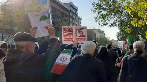 گزارش مصور از حماسه بصیرت‌مندانه ۲۲ دی و حضور دشمن‌شکن تهرانی‌ها/تصاویر
