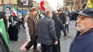 گزارش مصور از حماسه بصیرت‌مندانه ۲۲ دی و حضور دشمن‌شکن تهرانی‌ها/تصاویر
