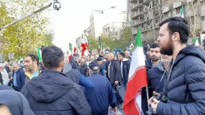 گزارش مصور از حماسه بصیرت‌مندانه ۲۲ دی و حضور دشمن‌شکن تهرانی‌ها/تصاویر
