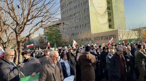 گزارش مصور از حماسه بصیرت‌مندانه ۲۲ دی و حضور دشمن‌شکن تهرانی‌ها/تصاویر