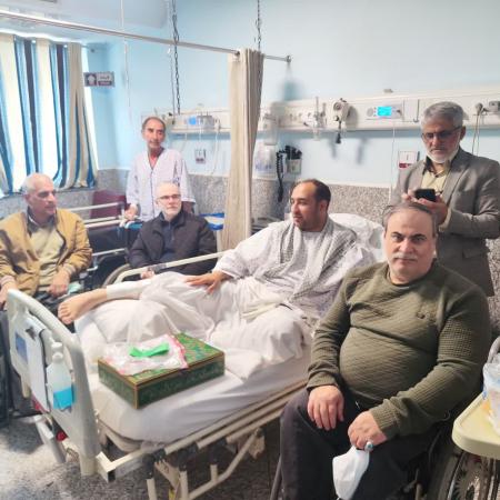 فرزند بسیجی جانباز نخاعی شهید توسط اغتشاشگران مجروح و بستری شد/ تصاویر