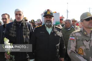  وداع مردم تبریز با شهید مرزبانی «مهدی مصطفایی»