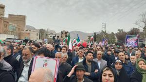 خروش ماندگار و بی‌نظیر ایلام در راهپیمایی ۲۲ بهمن‌ماه