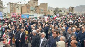 خروش ماندگار و بی‌نظیر ایلام در راهپیمایی ۲۲ بهمن‌ماه