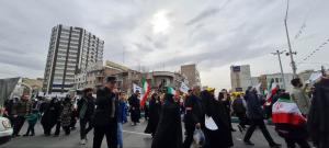 گزارش تصویری از راهپیمایی تاریخی ۲۲بهمن