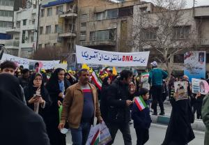 گزارش تصویری از راهپیمایی تاریخی ۲۲بهمن