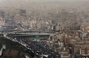 گزارش تصویری از راهپیمایی تاریخی ۲۲بهمن