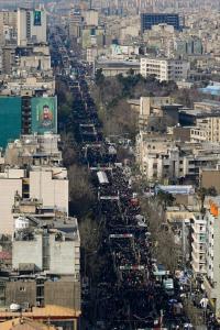 گزارش تصویری از راهپیمایی تاریخی ۲۲بهمن