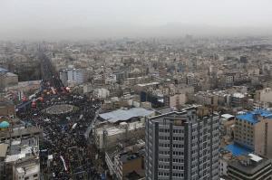 گزارش تصویری از راهپیمایی تاریخی ۲۲بهمن