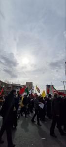 گزارش تصویری از راهپیمایی تاریخی ۲۲بهمن
