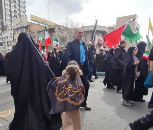 گزارش تصویری از راهپیمایی تاریخی ۲۲بهمن