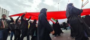 گزارش تصویری از راهپیمایی تاریخی ۲۲بهمن