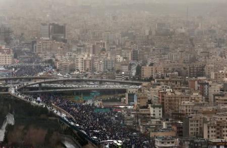 گزارش تصویری از راهپیمایی تاریخی ۲۲بهمن