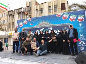 شیطنت چند تار موی بلوند...