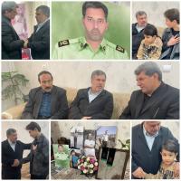 نماینده ایلامی به دیدار خانواده شهید امنیت رفت