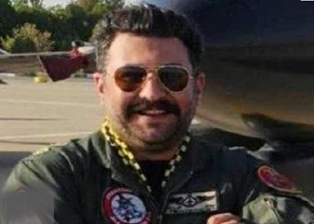 تصویری از شهید خلبان حادثه نیمه شب گذشته همدان