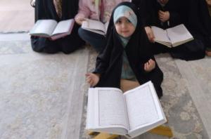 ختم قرآن  در مساجد کوی انقلاب اهواز