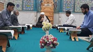 ختم قرآن  در مساجد کوی انقلاب اهواز