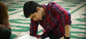 ختم قرآن  در مساجد کوی انقلاب اهواز