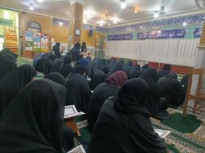 ختم قرآن  در مساجد کوی انقلاب اهواز