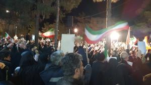 خروش مردم سمنان در عزای رهبر شهید و برعلیه تهدیدات دشمن/تصاویر
