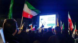 خروش مردم سمنان در عزای رهبر شهید و برعلیه تهدیدات دشمن/تصاویر