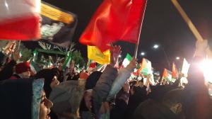 خروش مردم سمنان در عزای رهبر شهید و برعلیه تهدیدات دشمن/تصاویر