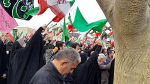 بیعت مردم سمنان با امام خامنه‌ای جوان در قاب تصویر/تصاویر
