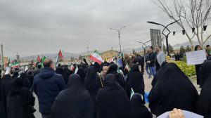 راهپیمایی روز قدس در شهر سمنان به روایت تصویر/تصاویر