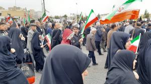 راهپیمایی روز قدس در شهر سمنان به روایت تصویر/تصاویر