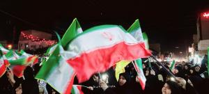 تجمع شبانه اهالی کوی انقلاب اهواز 