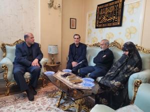 دیدار رئیس بنیاد شهید و امور ایثارگران با خانواده شهدای جنگ رمضان