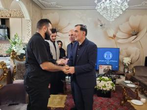 دیدار رئیس بنیاد شهید و امور ایثارگران با خانواده شهدای جنگ رمضان