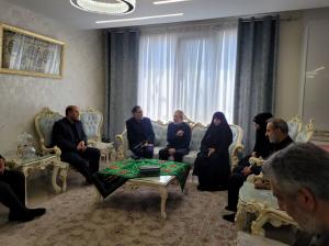 دیدار رئیس بنیاد شهید و امور ایثارگران با خانواده شهدای جنگ رمضان