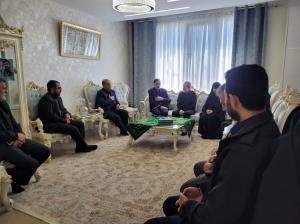دیدار رئیس بنیاد شهید و امور ایثارگران با خانواده شهدای جنگ رمضان