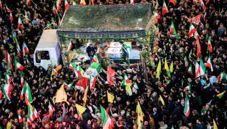 مراسم وداع و تشیع پیکر سردار خادمی در دو شهر