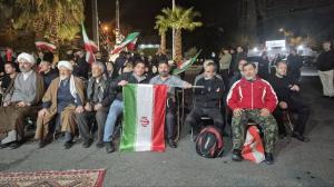 اجرای شبانه ورزش باستانی تیم جانبازان در میادین تهران