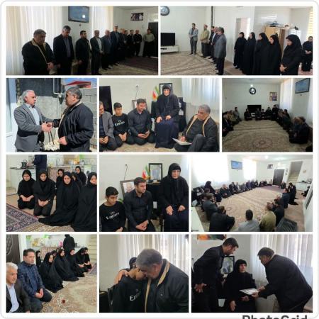 دیدار رئیس فراکسیون شاهد و ایثارگران از خوانواده شهید یوسف حیاتی